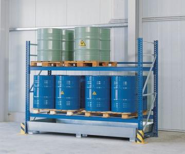 Drum Storage with Sumps